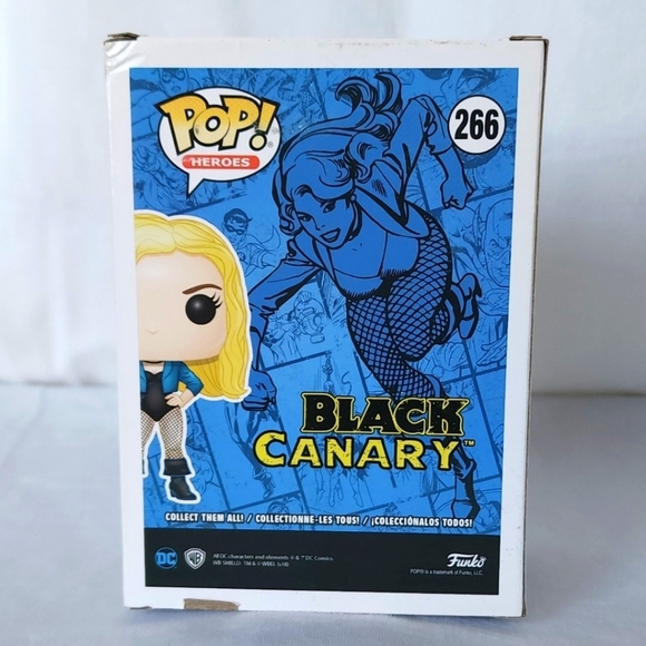 POP! Funko DC: Black Canary #266 Walgreens Exclusive - Picture 6 of 9